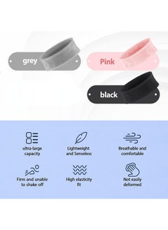 ShebSheb Slim Running Belt Bag For Women Men Running Waist Bag Pack For Fitness Travel  - Image 3