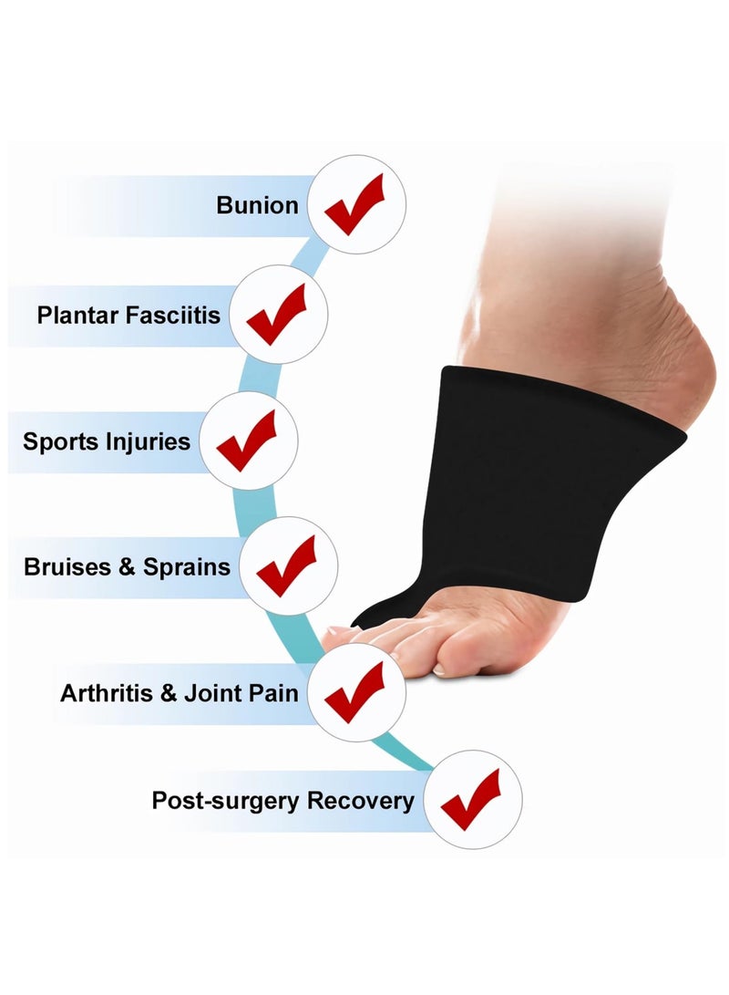 Zikra Forefoot Toe Ice Pack, Foot Ice Packs Big Toe for Pain Relief, Cold and Heat Therapy Gel Foot Ice Pack for Swelling, Plantar Fasciitis, Blisters, Bunions - Image 4