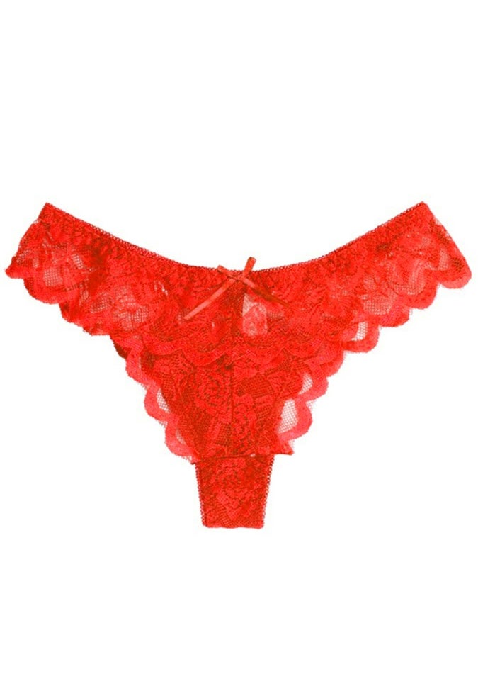 Generic - Lace Mix Materials thong Panty Set 6 Pieces - Image 1