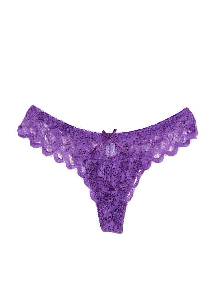 Generic - Lace Mix Materials thong Panty Set 6 Pieces - Image 1