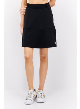 adidas Originals Women Sportswear Fit Drawstring Outdoor Skirt, Black  - Image 1
