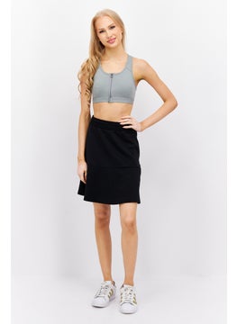 adidas Originals Women Sportswear Fit Drawstring Outdoor Skirt, Black  - Image 4