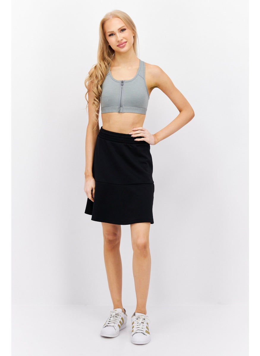 adidas Originals Women Sportswear Fit Drawstring Outdoor Skirt, Black  - Image 4
