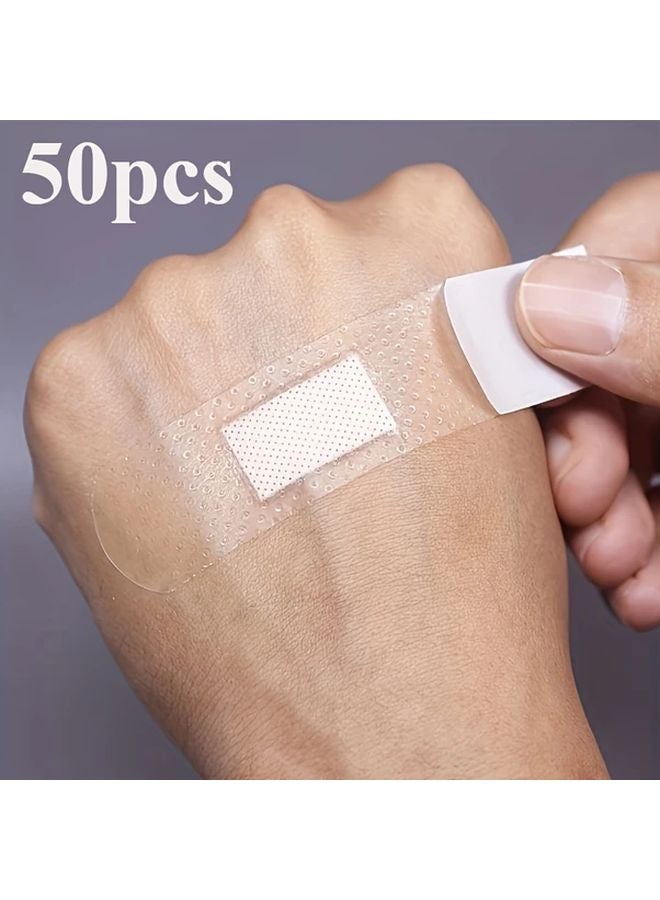 100 Pcs High Elasticity Transparent PE Film Universal Set For Home Travel Outdoor - Image 3