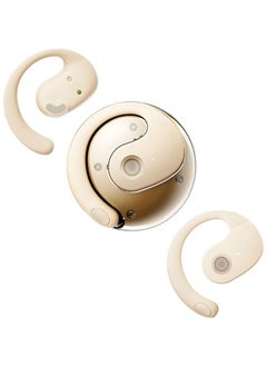 Letv Bluetooth 5.4 Chip, Air Conduction True Wireless Headphones, 16.6mm Large Drivers, Ultra-Lightweight Sporty With Earhooks For Running, Fitness, Compatible With IPhone And Android- Khaki  - Image 1