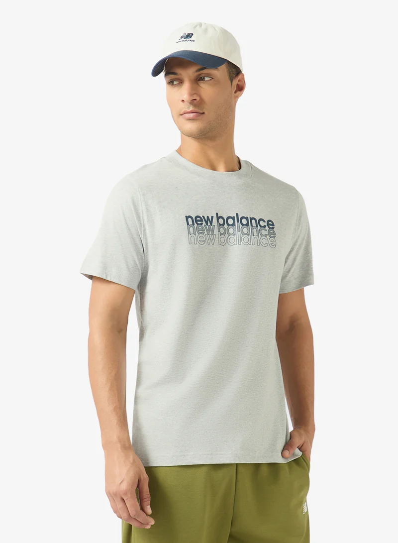 New Balance Layered Brand Read Relaxed T-Shirt
