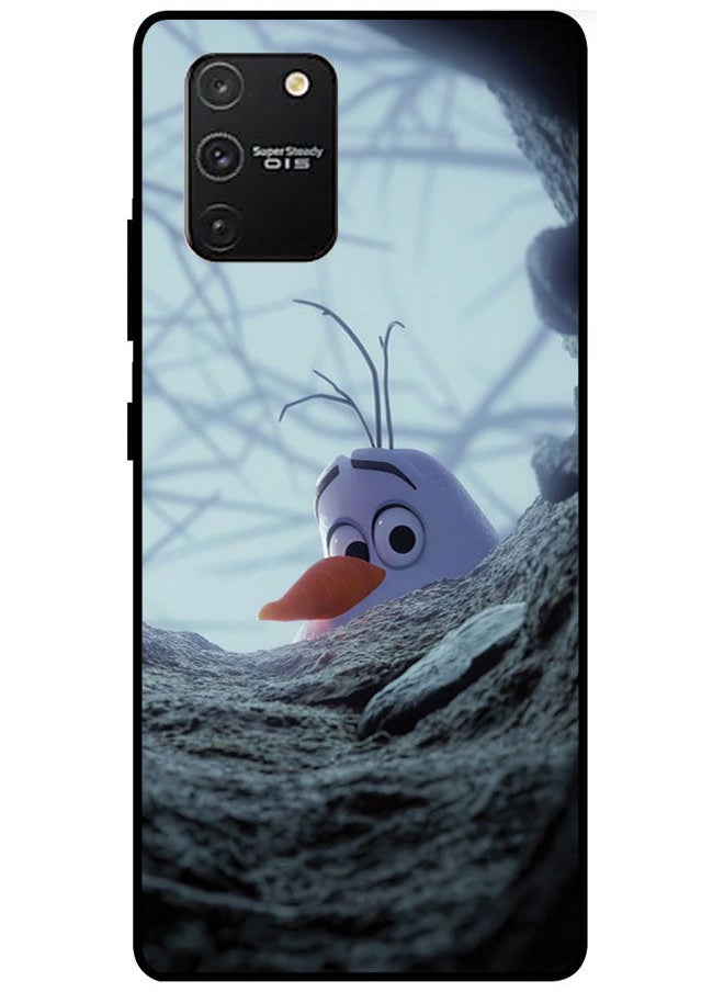 EYE CATCH - Protective Case Cover For Samsung Galaxy S10 Lite Smart Series Printed Protective Case Cover for Samsung S10 Lite Olaf - Image 1