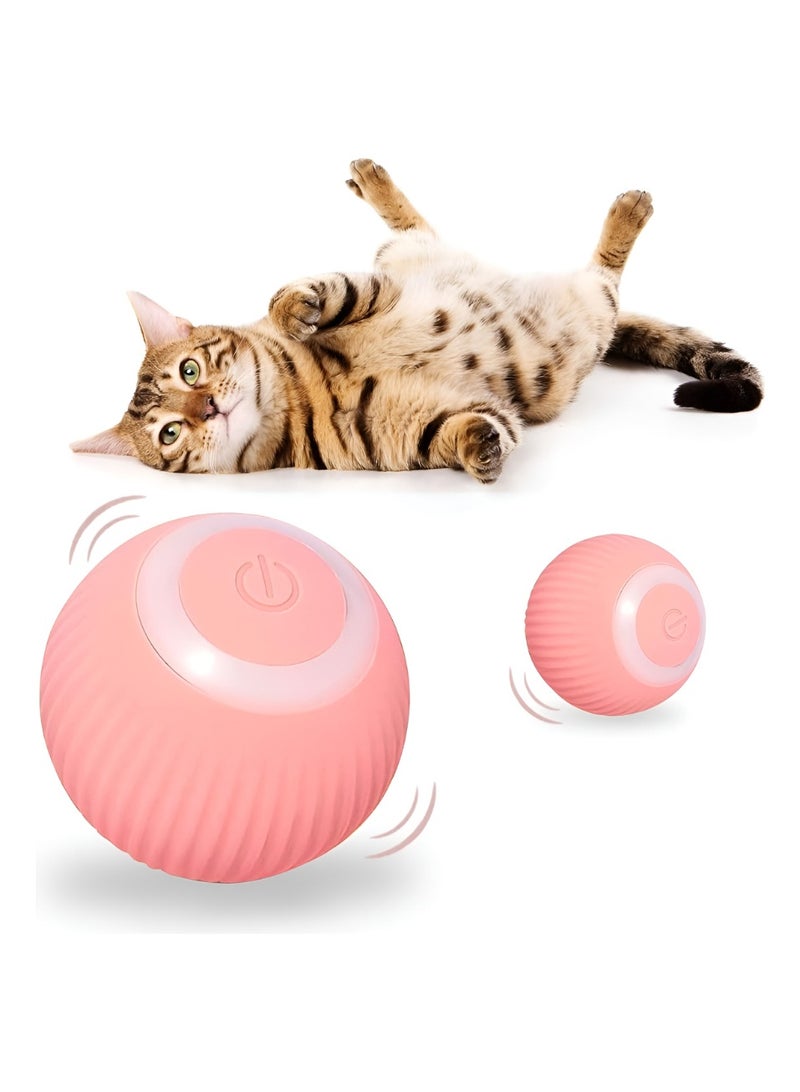 Smart Interactive Cat Ball Toy with Automatic Movement – Rechargeable Built-in Battery – USB Type-C Charging – Exercise and Stimulation Toy for Cats - Image 3