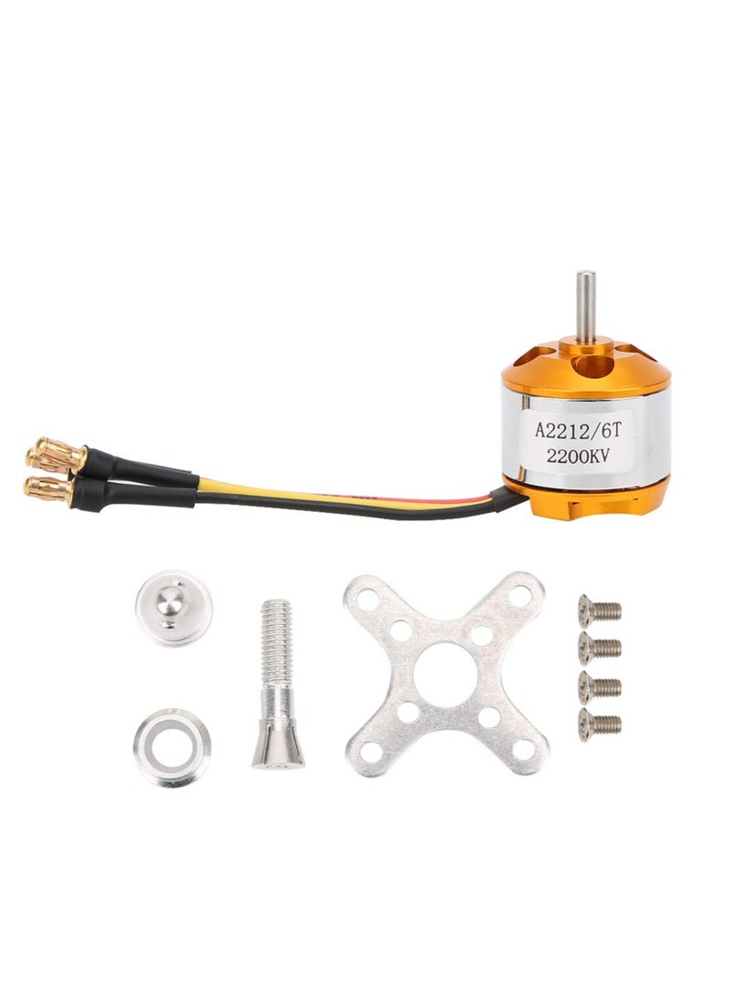 SYOSI High Power RC Quadcopter Motor Replacement, RC Brushless Motor Upgrade High Power Motor RC Quadcopter Motor High-Efficiency RC Motor Quadcopter Power Boost Compatible with RC Quadcopter(2200KV) - Image 1