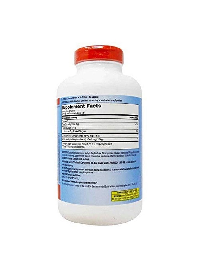 Kirkland Signature Kirkland Signature Extra Strength Glucosamine Hci 1500Mg, With Msm 1500 Mg, Pack of 375-Count Tablets  - Image 4