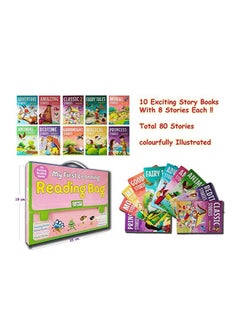 PEGASUS My First Learning Reading Bag 10 Exciting Story Books for Kids with Bag  - Image 2