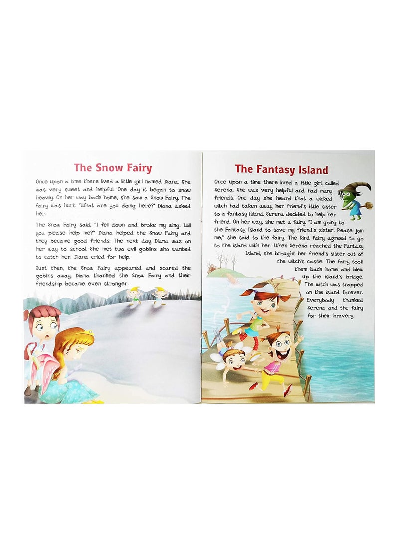 PEGASUS My First Learning Reading Bag 10 Exciting Story Books for Kids with Bag  - Image 4