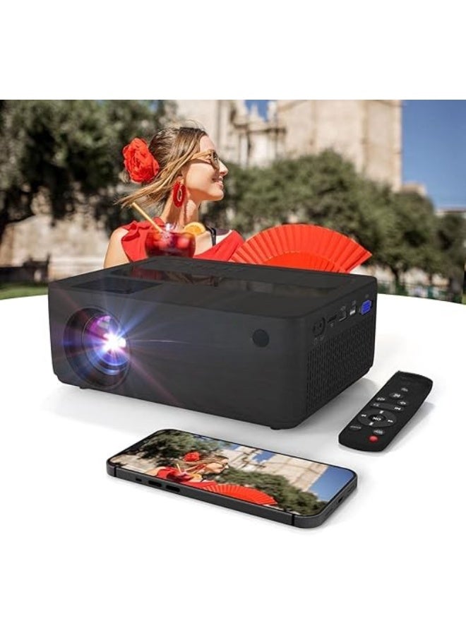 WEWATCH V10 PRO Projector – Full HD 1080P Portable & Easy-to-Use Home Cinema – WiFi & Bluetooth Compatible with TV Stick & Smartphone - Image 5