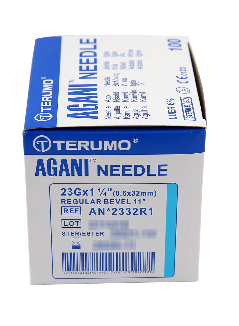 Terumo Agani Needle 23G x 1 1/4 (0.6 x 32mm) - Image 1