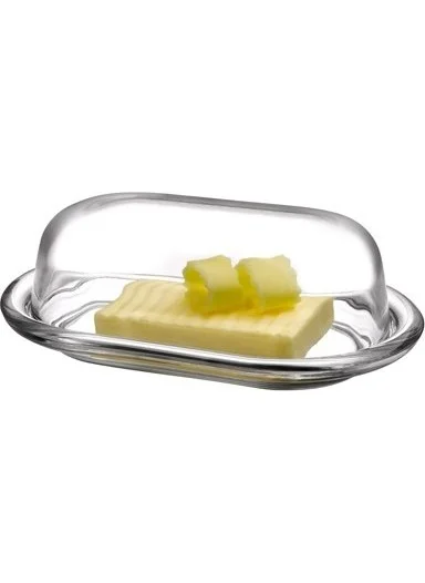 Paşabahçe 2 Pieces Butter Bowl with Glass Lid 98402