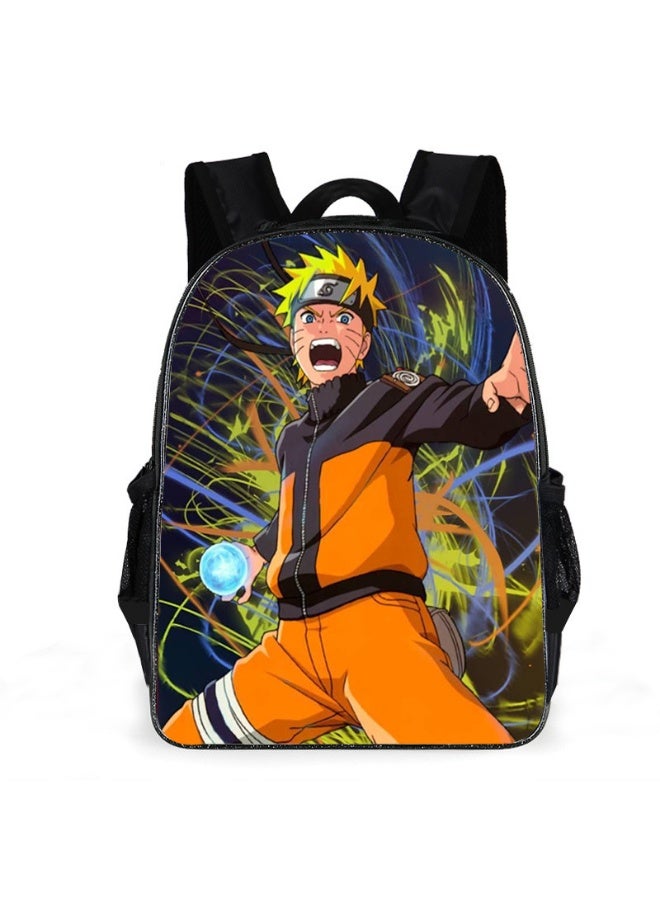 ناروتو الكرتون أنيمي على ظهره الحقائب المدرسية للمراهقين وطلاب المدارس الابتدائية الرجال والنساء الترفيه الرياضة الظهر - Image 1