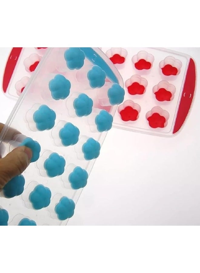 هابي هوم 1 قطعة قالب مكعبات الثلج 18 عين شكل نجمة-متعدد الالوان - Image 2