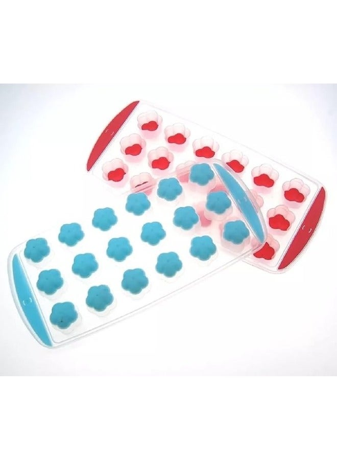 هابي هوم 1 قطعة قالب مكعبات الثلج 18 عين شكل نجمة-متعدد الالوان - Image 3