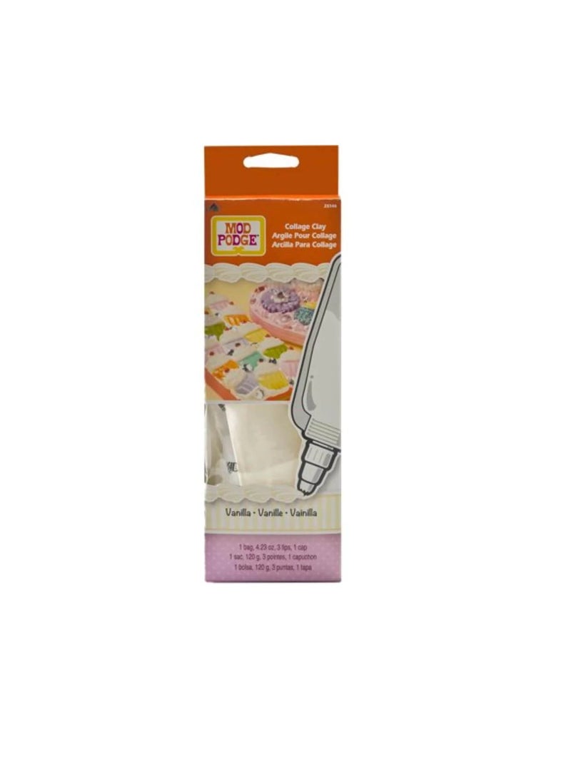 Mod Podge - Mod Podge Collage Clay 4.23 oz Vanilla White - Image 1