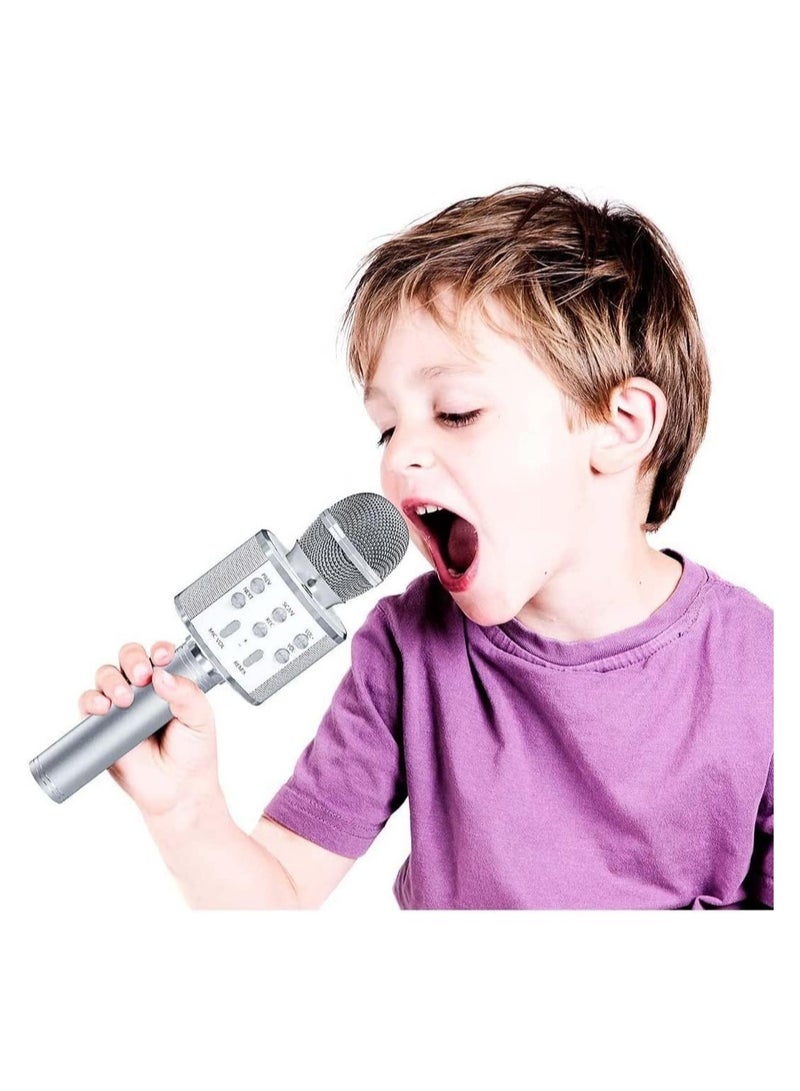 إلترازون Bluetooth Microphone for kids Birthday Gift Toys for Age 3 4 5 6 7 8 9 10 Girls Boys Wireless Karaoke Mircrophone Little Kid Gifts Toy for Toddler Children - Image 2