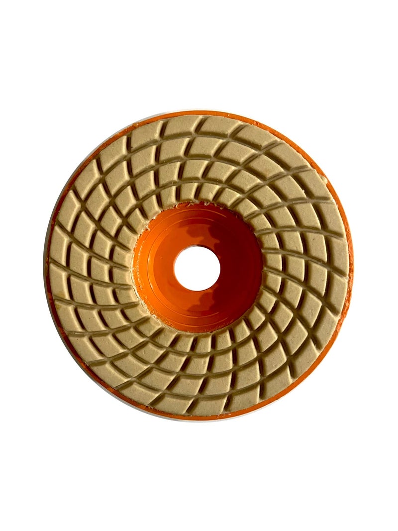 Jon Bhandari Tools 10pc 4" inch 100mm Diamond Ceramic Polishing Pad Set for Grinding and Finishing of Granite, Marble, Glass, Concrete and Other Natural Stone (Grit 5) - Image 2