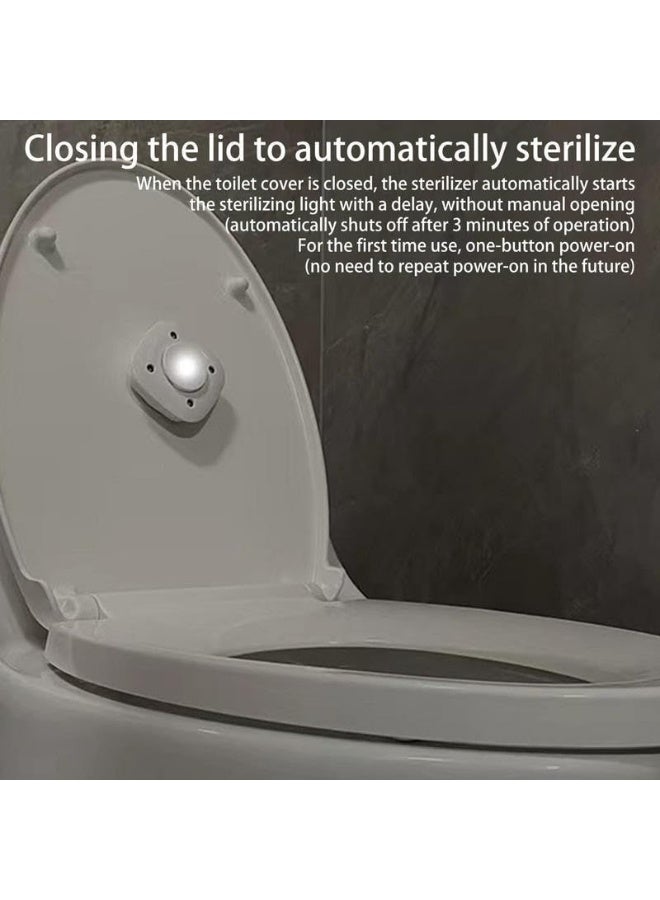 Smart UV Toilet Sterilizer – Automatic Induction Deodorizing & Disinfection Light - Image 3