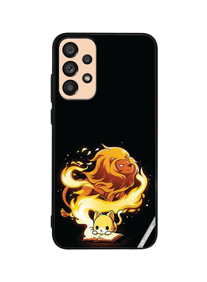 VR CREATIVE Protective Case Cover For Samsung Galaxy A53 5G Fir Cat Design Multicolour - Image 1