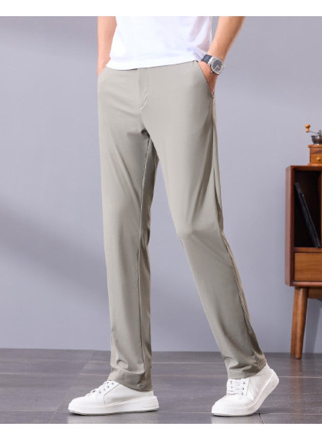 Tucano non-deformable Men's Casual Pants - Stretch, Versatile, Summer Comfort Straight-leg Trousers For Men - Image 1