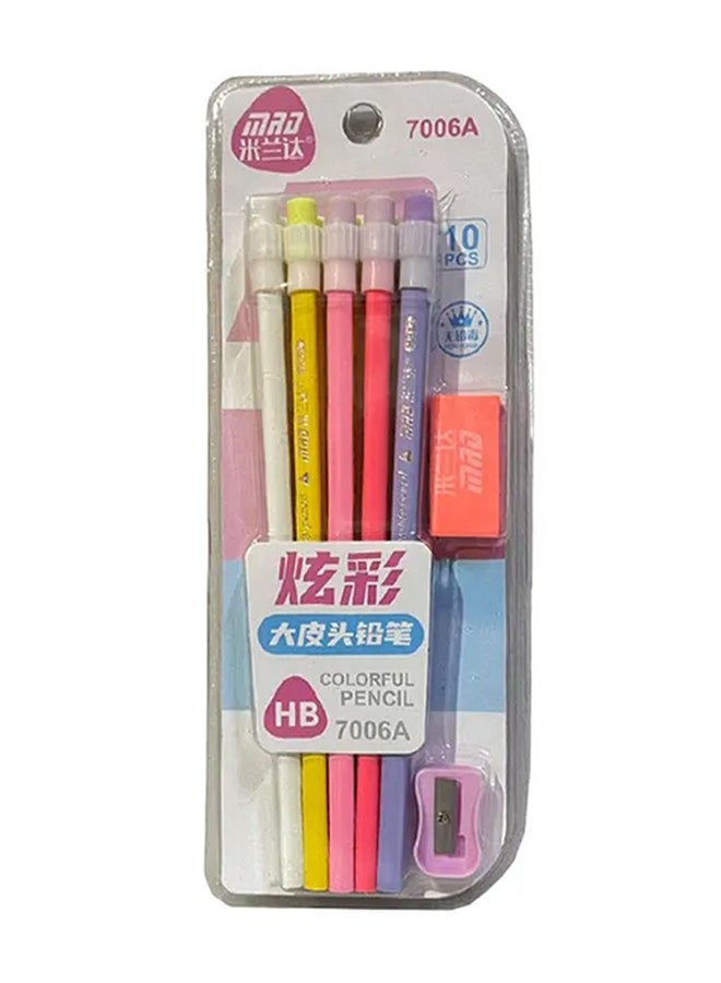 Star Babies Back to School (Pencil Set pack of 5/School Bag) - Green - Image 4