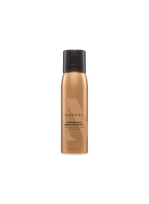 Morphe - Morphe Continuous Prep & Set Face Mist - Hydrating Setting Spray for Makeup & Skin Prep - Enriched with Ceramides and Antioxidants for a Radiant Finish (2.8 oz) - Image 1