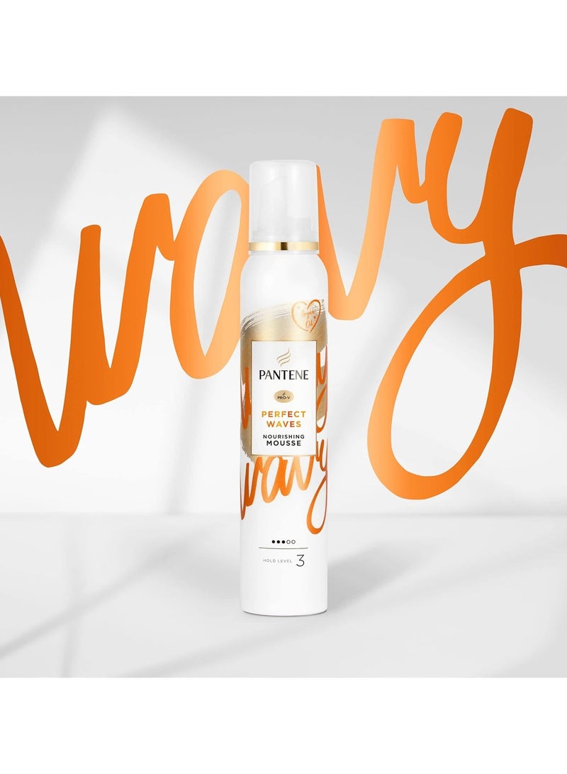 بانتين موس الشعر من بانثين للشعر المجعد، مع بخاخ واقي من الحرارة للشعر المجعد والمموج بزيت الأرغان، 200 مل - Image 4