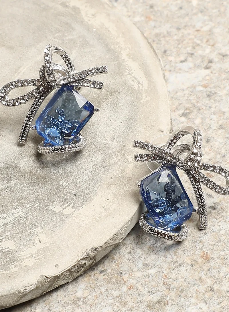 سوهي قرط كاجوال مرصع بالكريستال