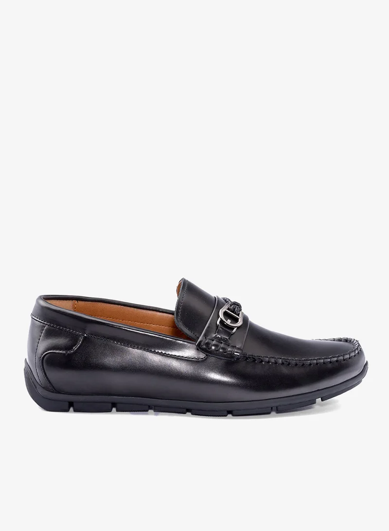 Bata Buckle Slip‑On Loafer