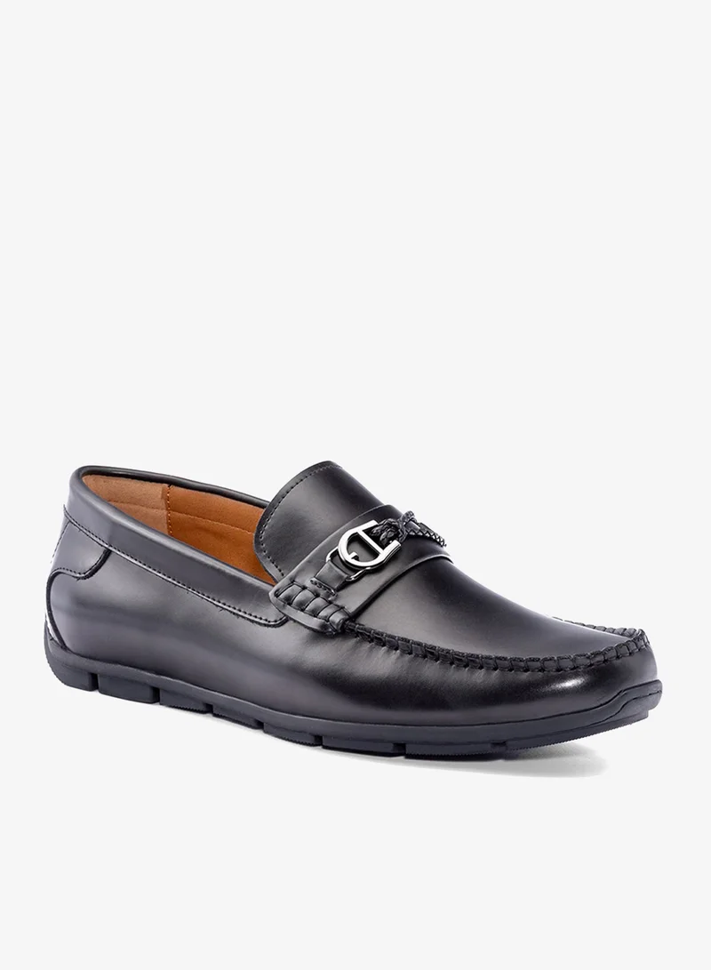 Bata Buckle Slip‑On Loafer
