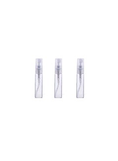 5esha 3-Piece Refillable Empty Spray Bottle Set Clear 