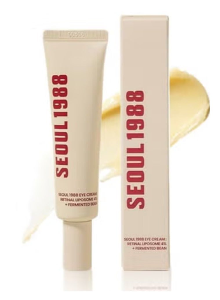 K-SECRET كريم العين SEOUL 1988: ريتينال ليبوسوم 4% وفول مخمر لمكافحة الشيخوخة والتفتيح وإزالة التجاعيد لبشرة شابة (قد يختلف التغليف) - Image 1