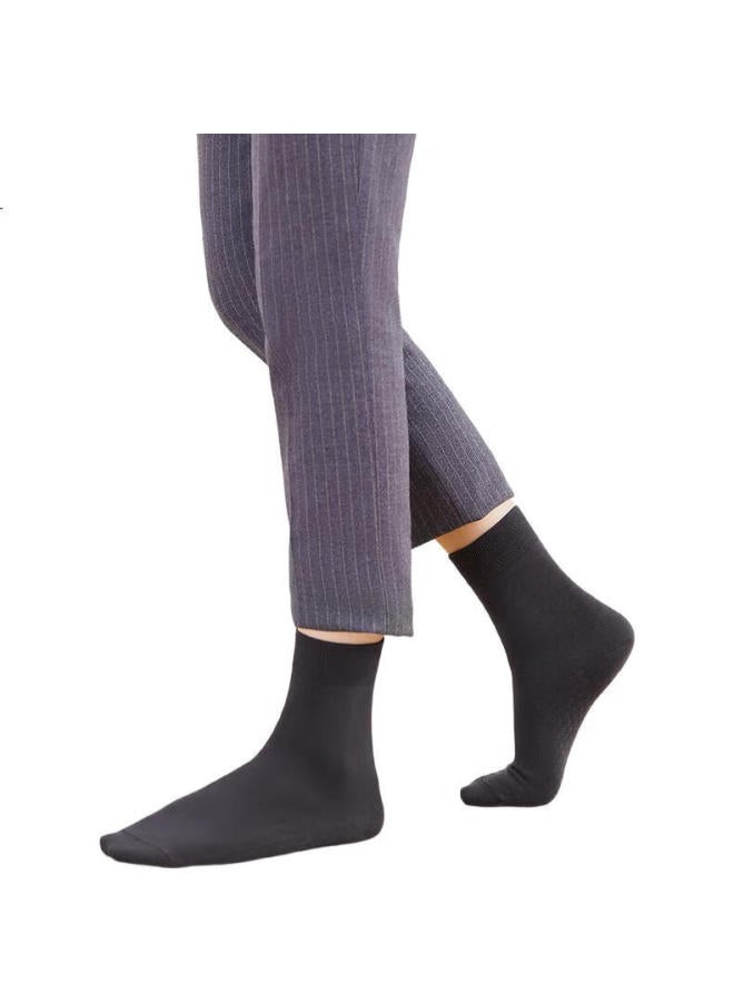 A Fish Men'S Spring And Summer Business Mid-Tube Socks 10A Grade Antibacterial And Odor-Resistant Cotton Socks Sports Long Socks Massage Bottoms - Image 1