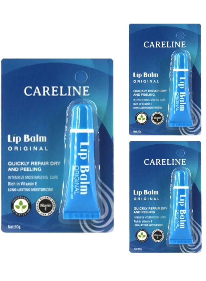 كيرلاين 3 قطع من مرطب شفايف اورجينال 10 جرام - Image 1