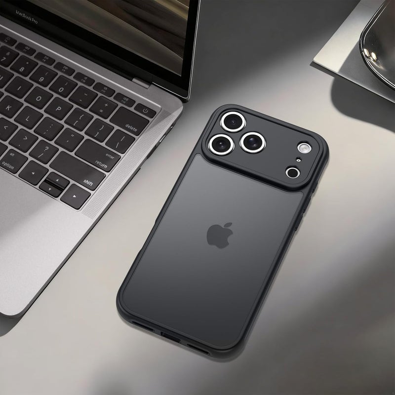 Demark Matte Case for iPhone 17 Pro Max,Frosted Translucent Back Phone Cover,Shockproof Drop Protection Cover for iPhone 17 Pro Max Case (iphone 17 Pro Max) - Image 5