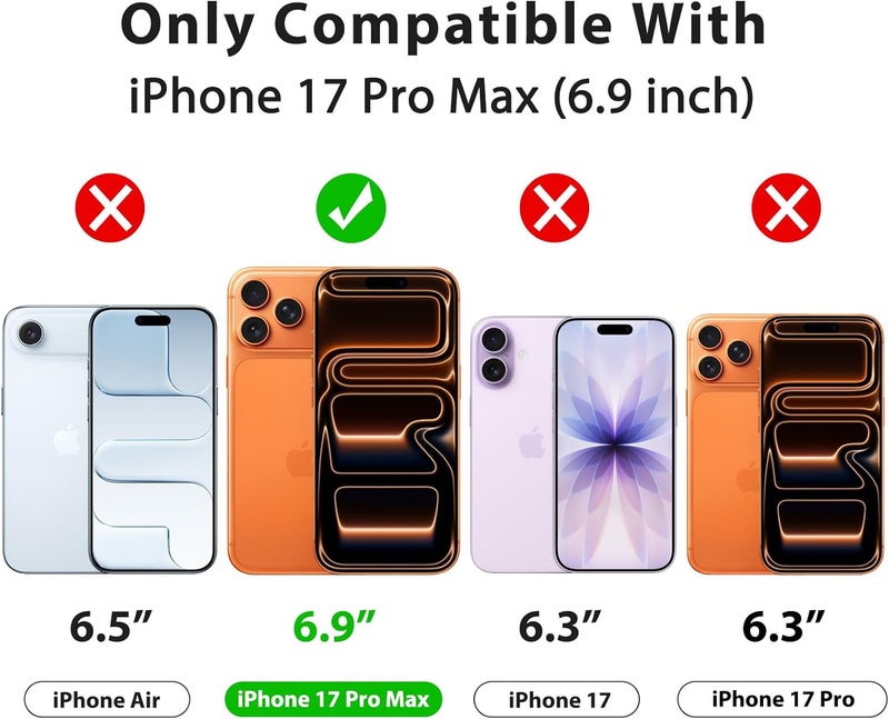 Demark Matte Case for iPhone 17 Pro Max,Frosted Translucent Back Phone Cover,Shockproof Drop Protection Cover for iPhone 17 Pro Max Case (iphone 17 Pro Max) - Image 4