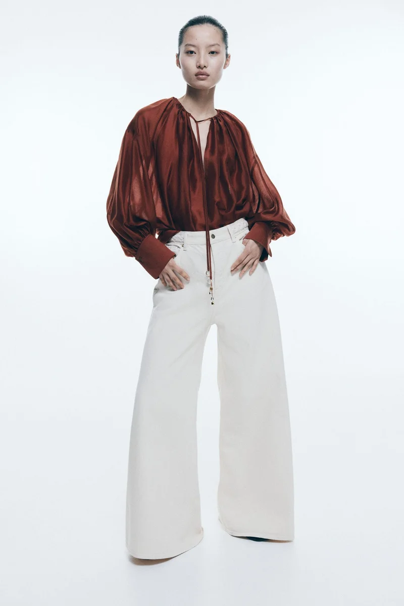 H&M Lyocell-blend blouse