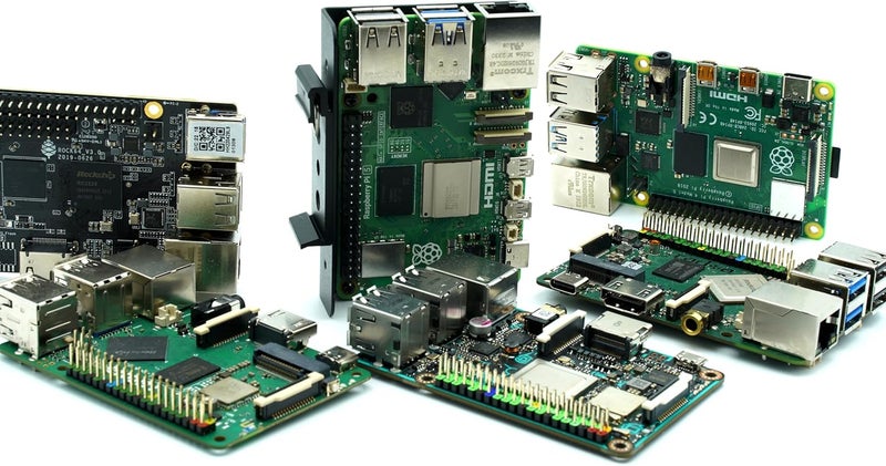 حامل مشبك سكة DIN من لـ Raspberry Pi - متوافق مع Raspberry Pi 5 و4B و3B وأجهزة SBC الأخرى ذات نمط فتحات البراغي نفسه - فولاذ مطلي بالبودرة - 6 مواضع تثبيت للمشابك - Image 3
