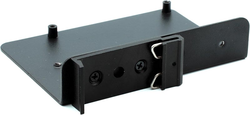 حامل مشبك سكة DIN من لـ Raspberry Pi - متوافق مع Raspberry Pi 5 و4B و3B وأجهزة SBC الأخرى ذات نمط فتحات البراغي نفسه - فولاذ مطلي بالبودرة - 6 مواضع تثبيت للمشابك - Image 4