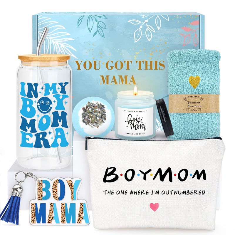 Verouis Boy Mom Gifts for New Mom Gifts for Women After Birth Pregnancy Gift for Expecting Moms New Mommy Essentials Boy Mama Gift for First Time Moms Essentials - Image 1