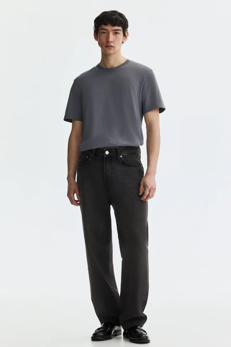 H&M  Regular Fit COOLMAX® T-shirt for Men | Best Price UAE