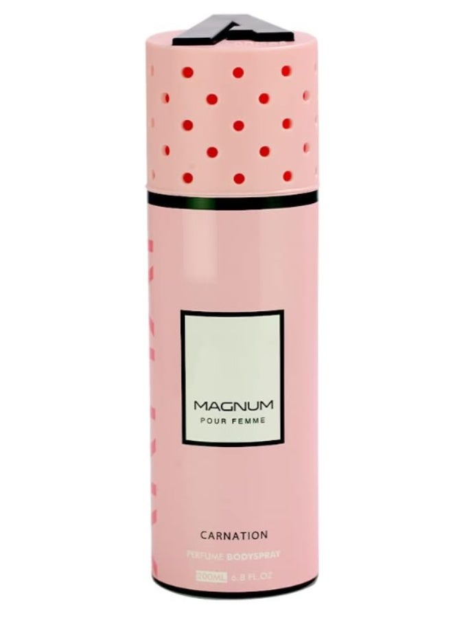 Armaf MAGNUM PERFUM SPRAY 200ML MAGNUM CARNATION - Image 2
