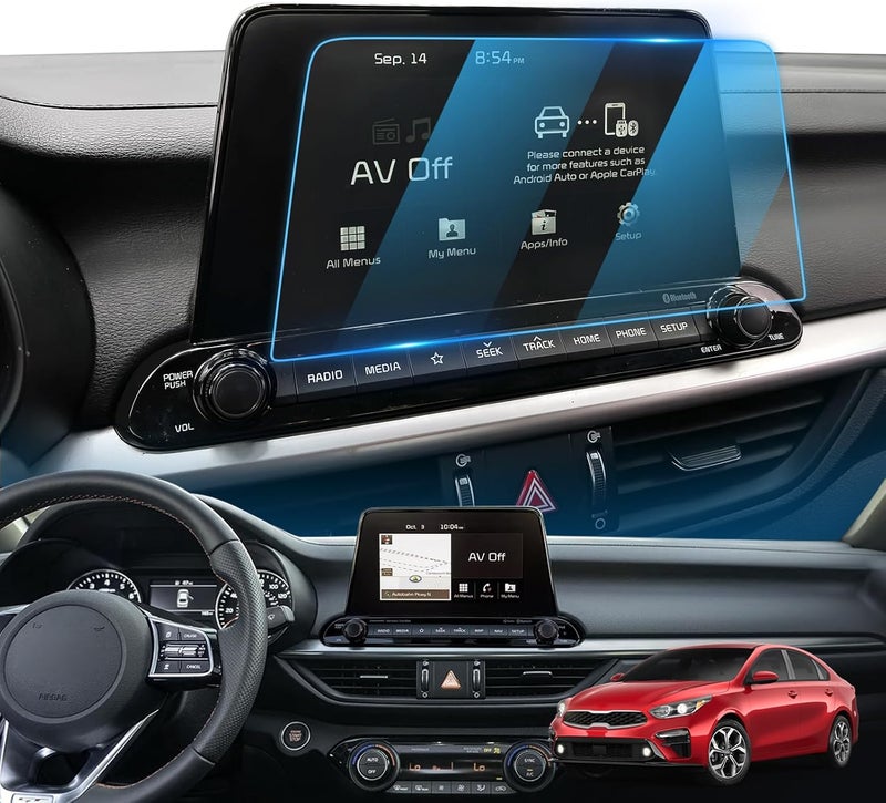 LFOTPP Tempered Glass Screen Protector for Kia Forte - Image 1