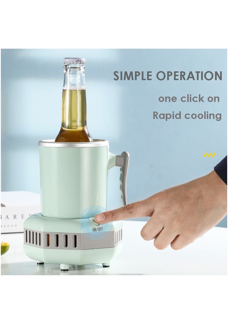 Generic Quick Cooling Refrigeration Cup For Car Home Office Portable Cooling Drinks Cola Beer Coffee Juice Water Mini Cooler 110v/220v  - Image 4