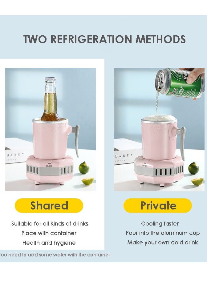 Generic Quick Cooling Refrigeration Cup For Car Home Office Portable Cooling Drinks Cola Beer Coffee Juice Water Mini Cooler 110v/220v  - Image 5