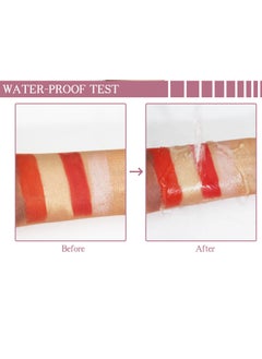 QIC Shimmer Cream Blush Stick for Cheeks Lips Tint Eyes Contour Highlighter Makeup Sticks Lightweight Hydrating Formula Lightweight Blendable Silky Cream Shimmer Blush 06  - Image 5